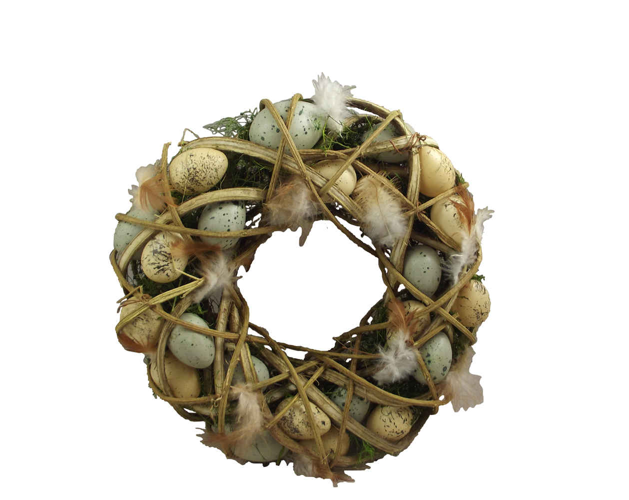 easter entwined twig wreath